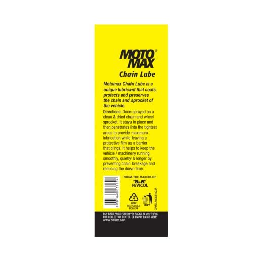 ﻿Motomax Chain Lube Spray 400 ml