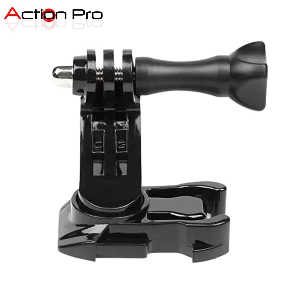 ACTIONPRO 360 Degree Rotatable J-Hook Buckle Base Vertical Surface Mount Adapter