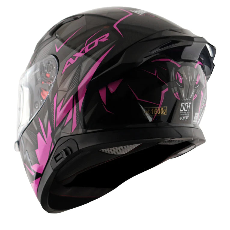 APEX HUNTER HELMET BLACK PINK