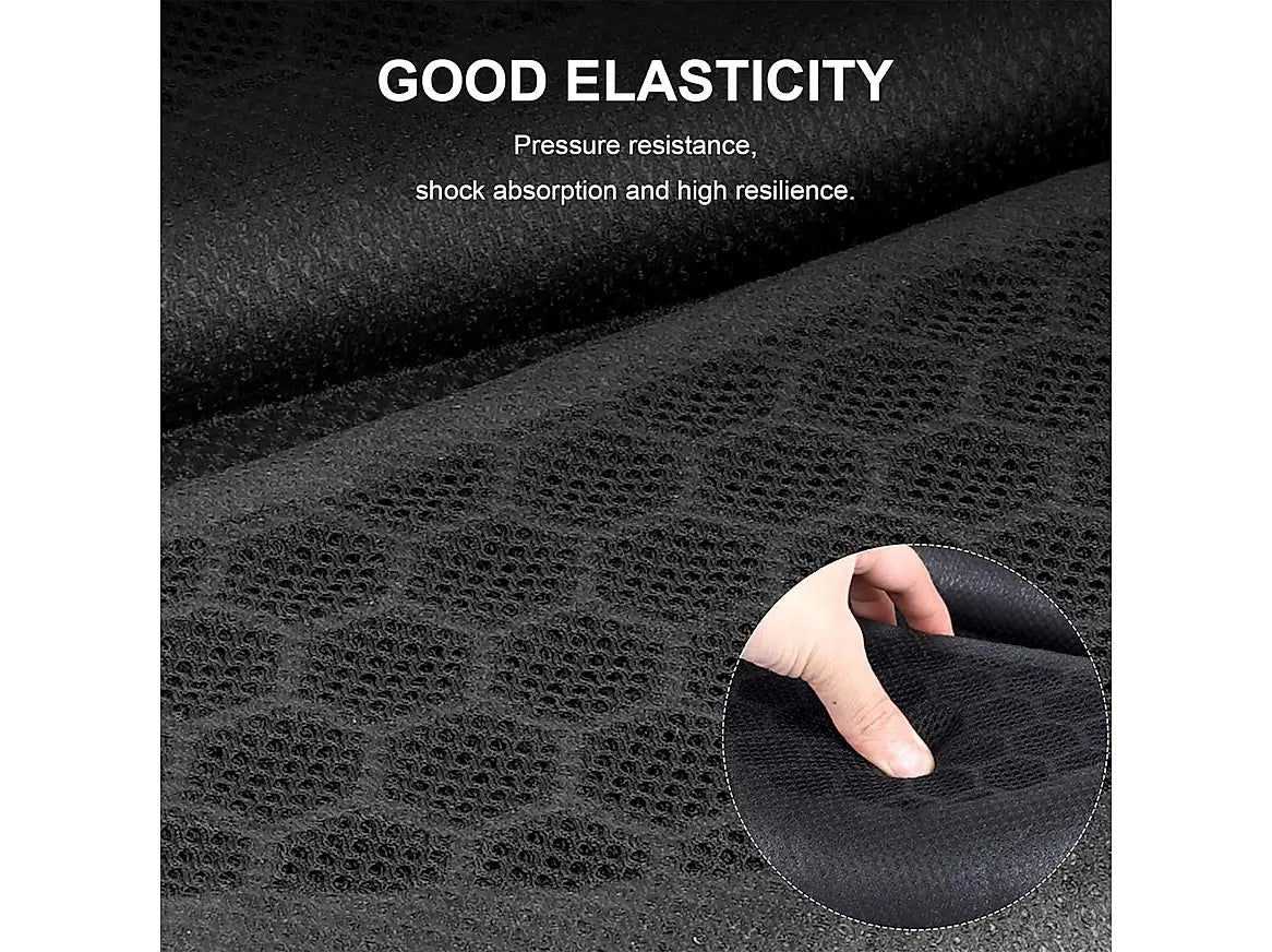 Motorcycle Honeycomb Air Gel Seat Cushion - Universal Fit