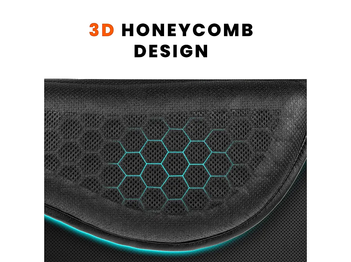 Motorcycle Honeycomb Air Gel Seat Cushion - Universal Fit