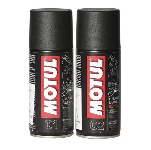 Motul C1 C2 Combo Chain Clean + Chain Lube – 150 ML