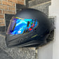 MT V12 DAY NIGHT VISOR NIGHT VISION ULTRA BLUE COLOUR