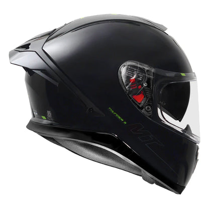 MT THUNDER3 PRO SOLID HELMET WITH EXTRA SMOKE VISOR