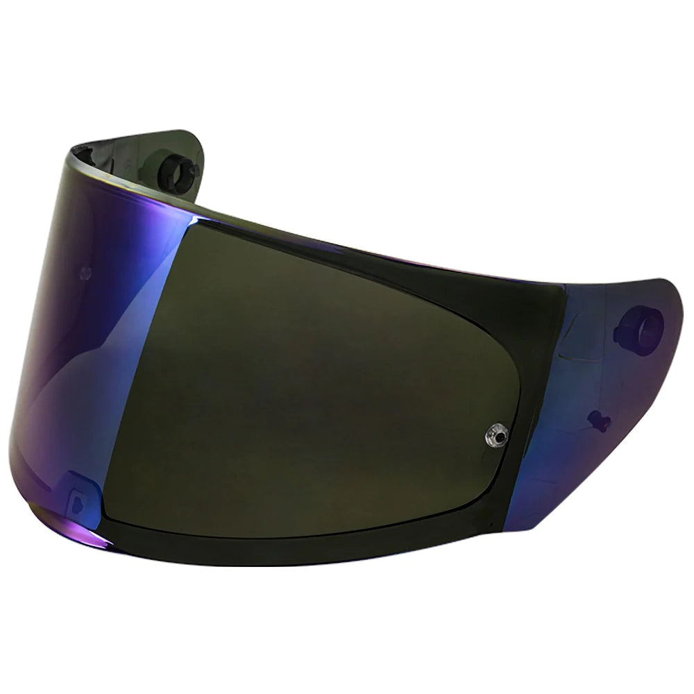 LS2 FF320/FF353/FF800 Iridium Blue Visor for Helmets- Pinlock Ready