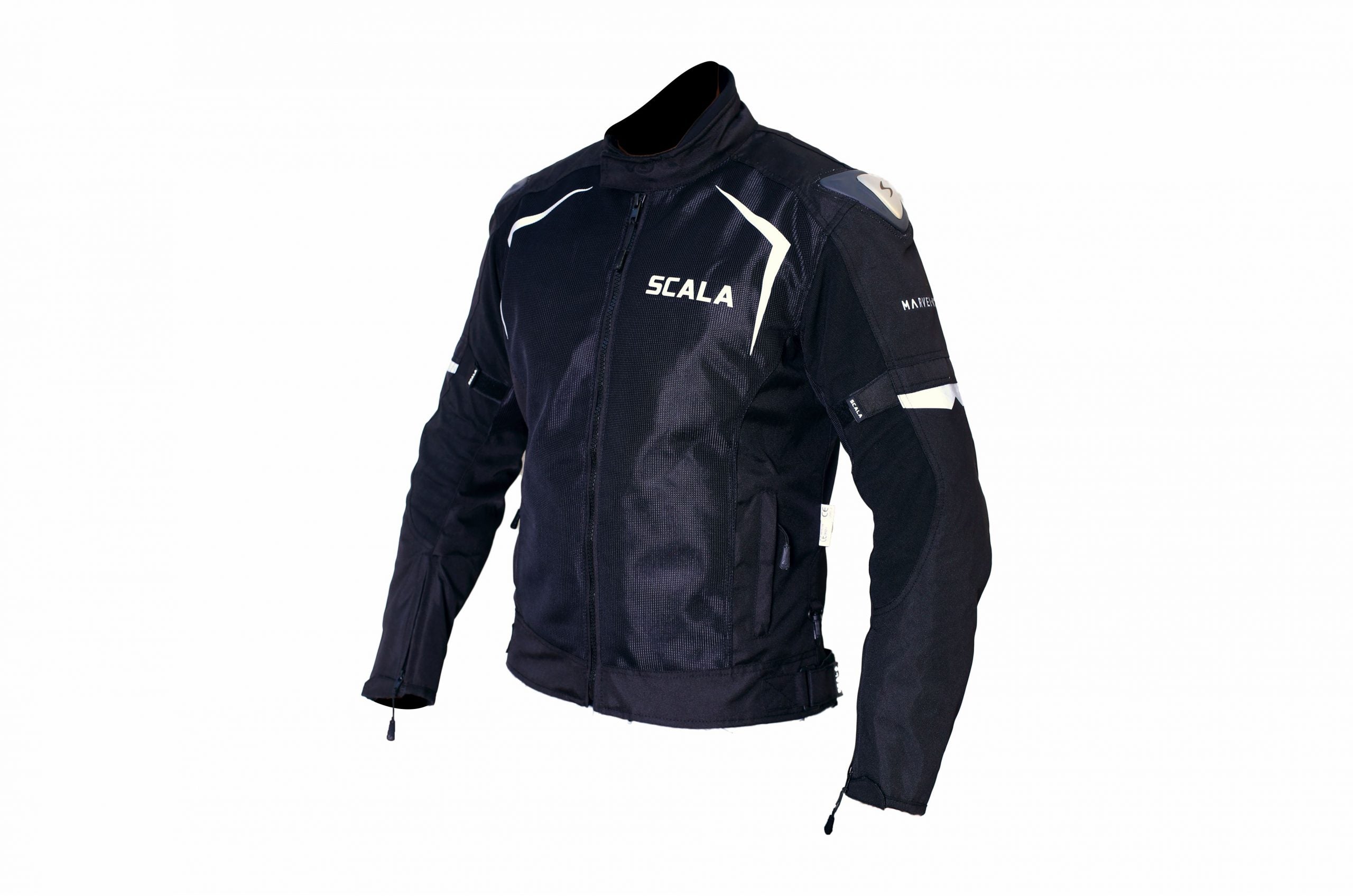 Scala Marvel V2 Black-Grey Jacket | Motorcycle accessories Store